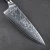 Import 3 Pieces 67-layer Damascus Steel Kitchen Knife Set with G-10 Handle from China