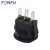 Import 3 way 3A 250V ON-OFF-ON round button 3 pin/terminals rocker switch from China