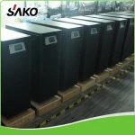 30Kva Online ups power supply, three phase real online double conversion UPS with DSP digital control