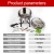 Import 3500G Portable Electric Coffee Grinder Mill Grinding Machine Gristmill Home Medicine Flour Powder Crusher Grains commercial from China