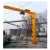 Import 360 degree electric mini floor cantilever jib crane with hoist from China