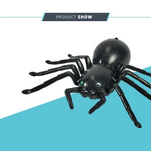 360 degrees rotation eyes that glowing safety material radio control infrared spider toy for sale