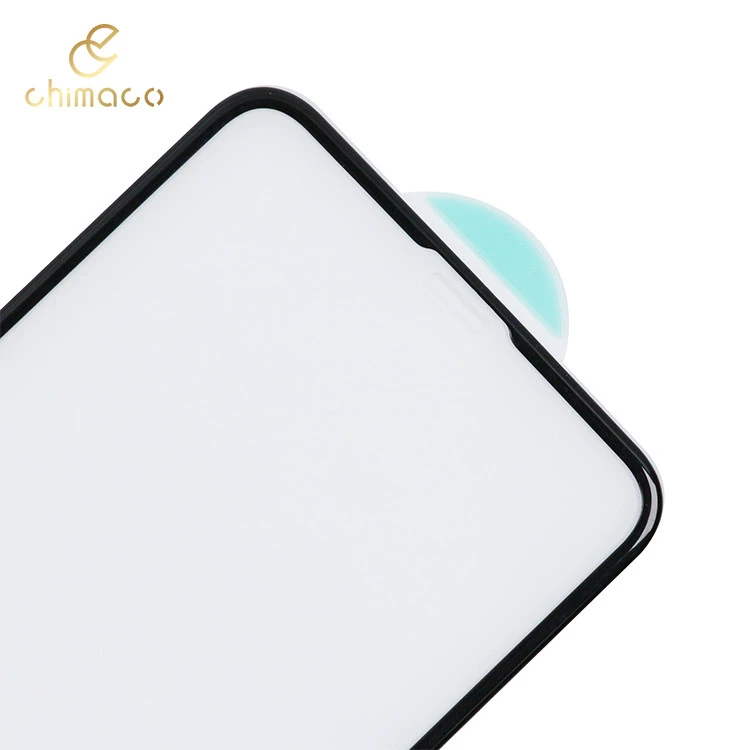 3D Rounded Plastic Edge  Tempered Glass Screen Protector For iPhone 11 12 ProMax