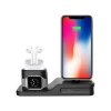 3in1 For Apple Watch Charging Stand Dock Station Mobile Phone Holder
