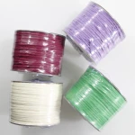 3mm 4mm 5mm Macrame Cotton Cord Single Strand Twisted Cord Drawstring Braided Cotton Rope