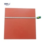 3mm orange print rubber floor tiles for factory