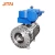 Import 3PC Ss Flanged Gearbox Steam Rated High Temp API 608 Ball Valve from China