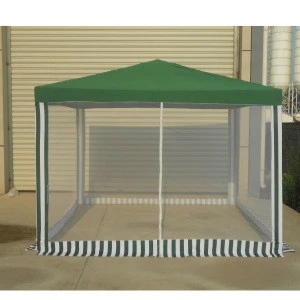 3x3m outdoor garden mosquito net gazebo canopy tent