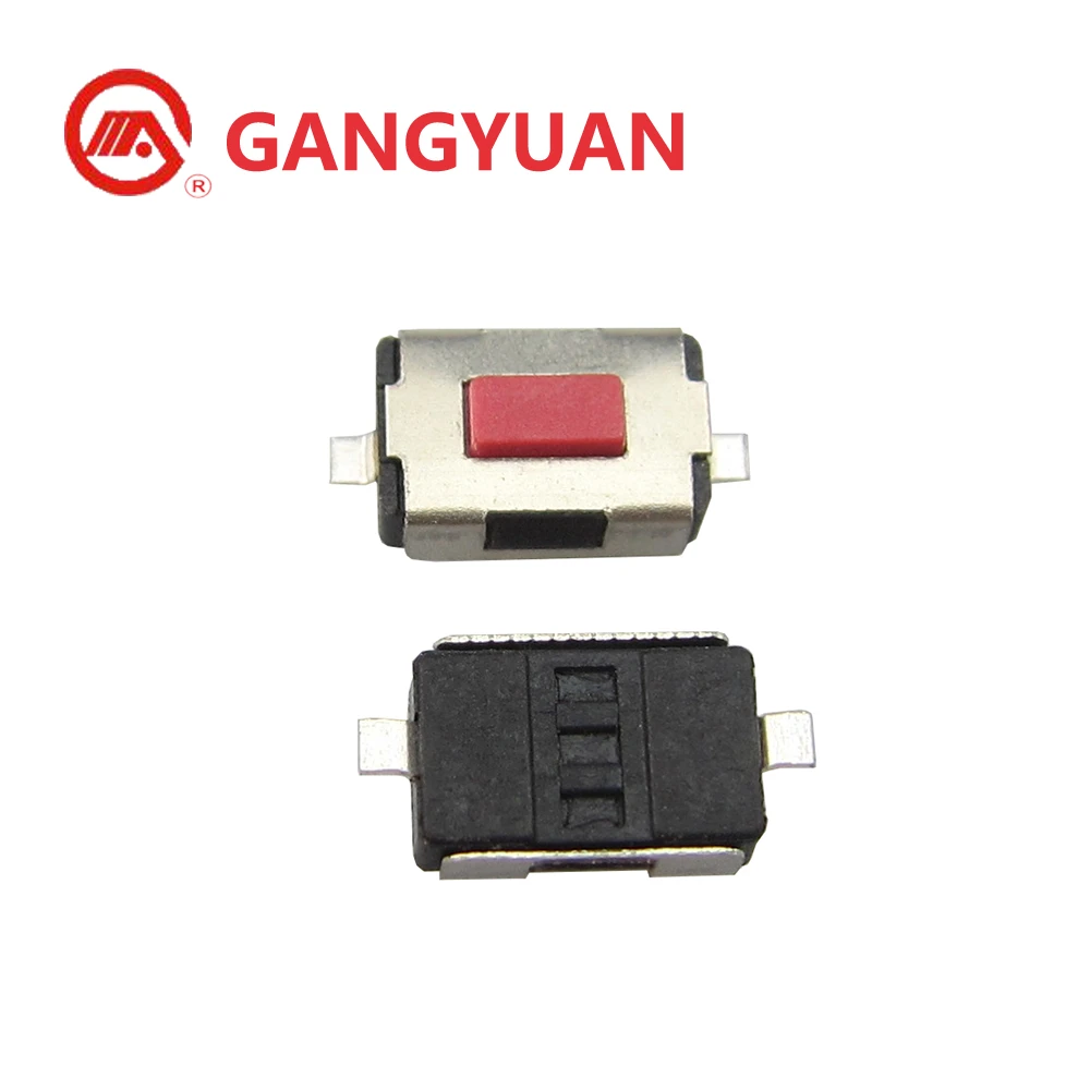 4*6mm DC12V 0.5A Gangyuan SMD Pcb Mount Electronics Tact Switch