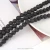 Import 4mm 6mm 8mm 10mm 12mm round natural gemstone black lava rock beads wholesale from China