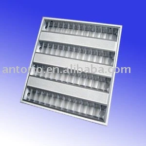4x14w 600x600 mm t5 office grille lamp