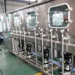 5 Gallon Washing Filling Capping 3-in-1 Monoblock Machine/Pure Water Making Machine Manufacturer
