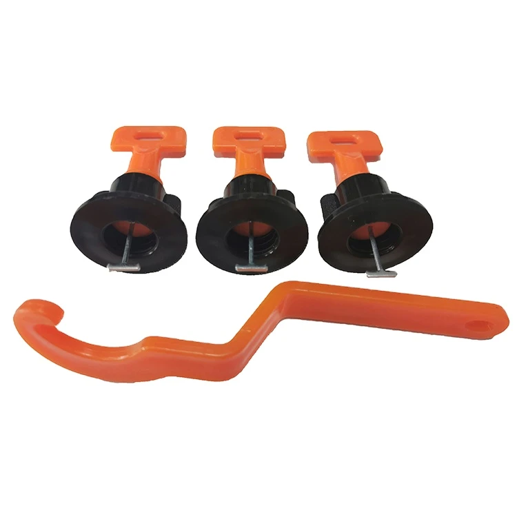 50 PCS Tile Leveling System Reusable Tile Leveler Spacers and 1PC Wrenches Construction Tools