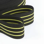 50mm Jacquard Elastic Nylon Webbing Strap For Mattress Sofa Elastic Rubber Webbing Band