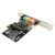 Import 5.1 Channel PCI-e x1 Sound Card from China