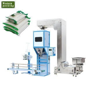 5kg rice packaging machine, bean bagger with sewing packaging machinery