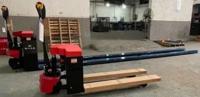 5m Fork Full Electric Pallet Truck 3t off-Road Wheel Electric Forklift Customizable Crane