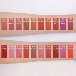 6 colors waterproof lasting liquid lipstick custom organic long-lasting 5 colours in 1 33 matte 30 natural color lipsticks 3 pcs