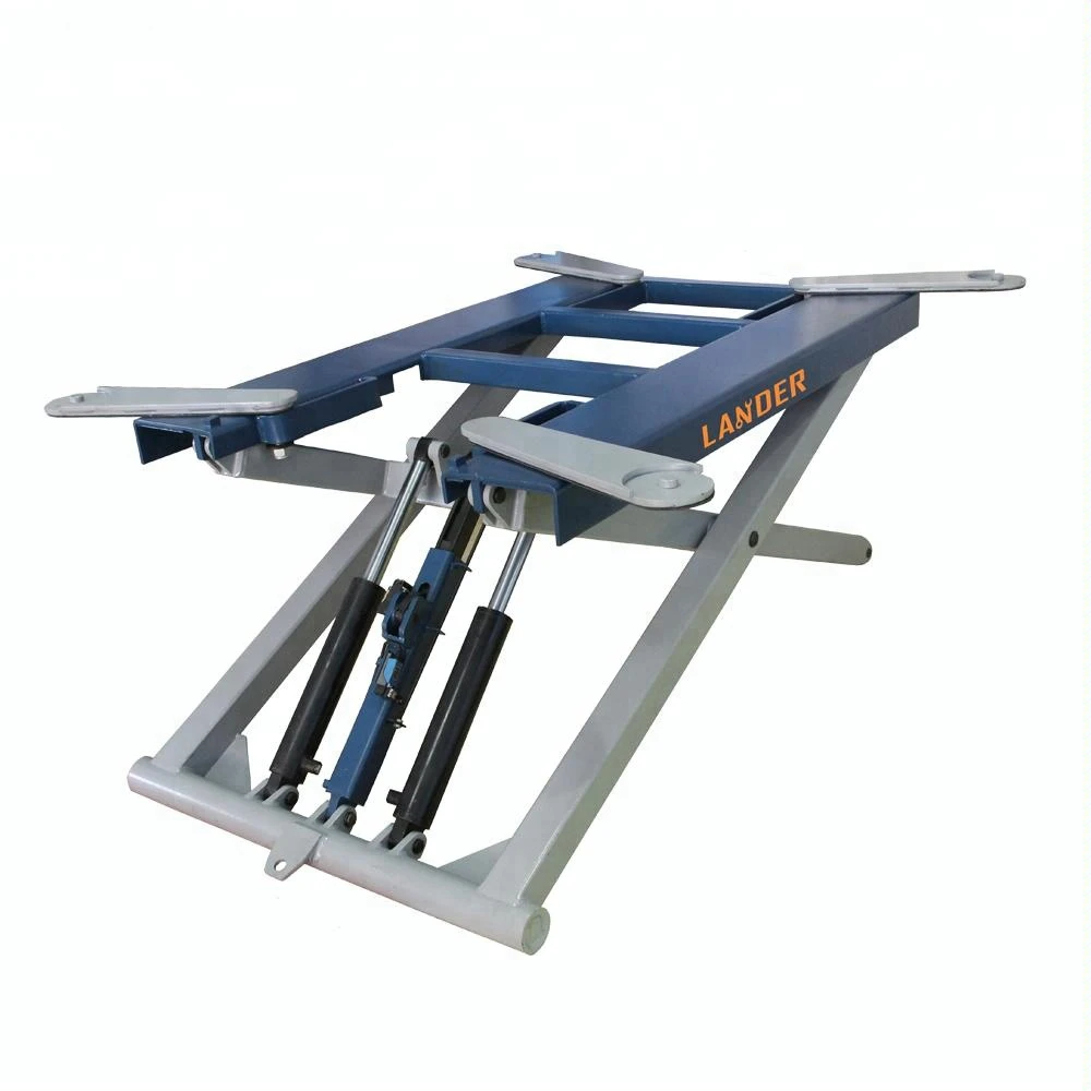 6000lbs Portable Mid Rise Scissor Vehicle Lift for Cars