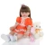 Import 60cm Silicone Soft Reborn Toddler Baby Doll Toys Lifelike Mid-long Hair Princess Girl Alive Bebe DIY Dress Up Doll Best Playmate from China