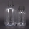 60ml clear plastic pharmaceutical medicine capsule vial pill bottle with reversible cap