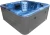 Import 6persons Bathtub Outdoor Spa Whirlpool Hydromassage Hot Tub Spa M-530D from China
