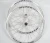 Import 700C road bicycle disc brake wheel set retro silver wheel set road bike wheel set from China