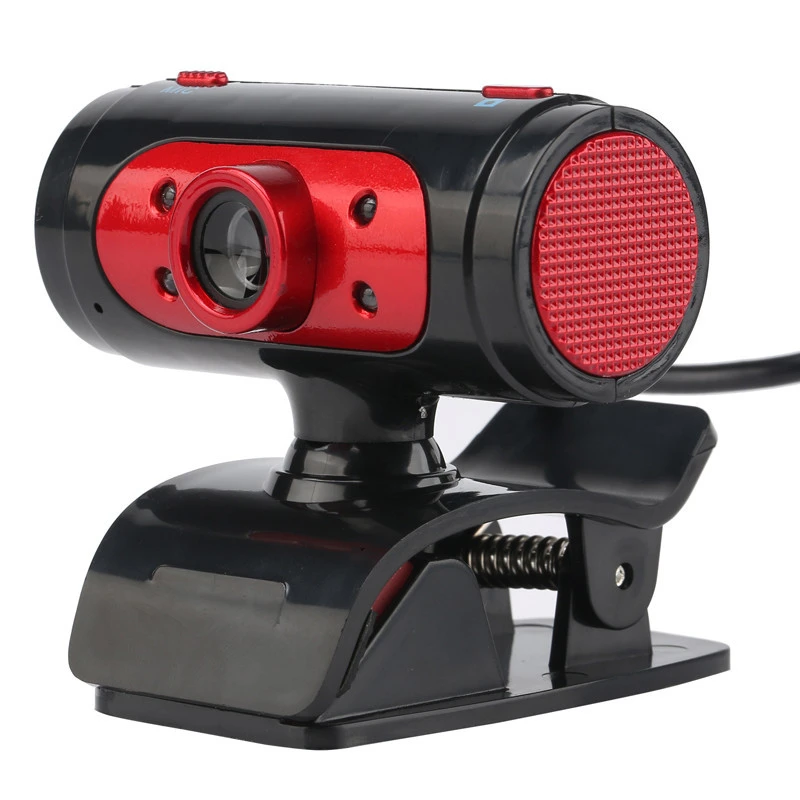 720P USB Webcam 4 LED Night Vision HD Webcam Camera Web Cam With Mic Driver Webcam USB PC Camera