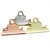Import 78 mm different treatment medium size butterfly shape metal clipboard clip for wood menus from China