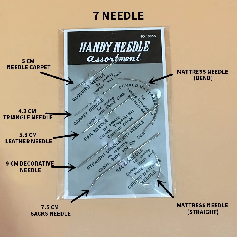 7pcs household repair needles