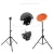Import 8 inch silent drum parctice pad with stand wholesale percussion accessories from China