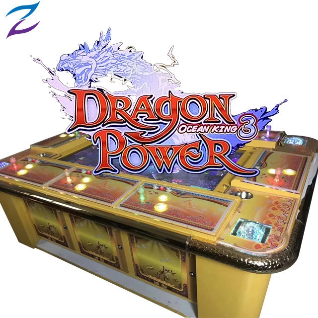 8 Seats Popular Indoor Customize Coin Operated Dragon Power Casino Fish Hunter Game