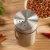Import 80ML Round Stainless steel spice jar with clear window salt and pepper shaker for kitchen from China