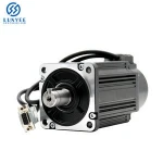 80mm Ac Ethercat Incremental Encoder Servo Motor 1Hp And 0.75KW Servo Drive