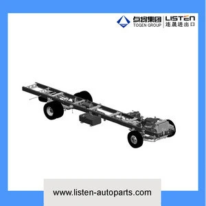 8m diesel coach chassis frame with high quality