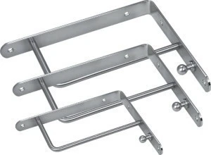 90 Degree Standard Size Stainless Steel Angle Shelf Bracket