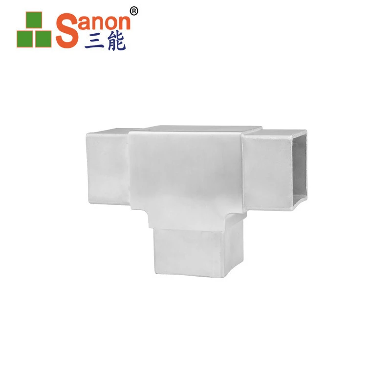 90 Degree Steel Pipe Fitting Square Elbow  Stainless Flush Angle Joiner