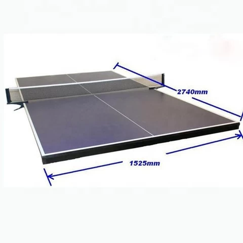 9ft size folding table tennis table 2pcs/set table top board for sale