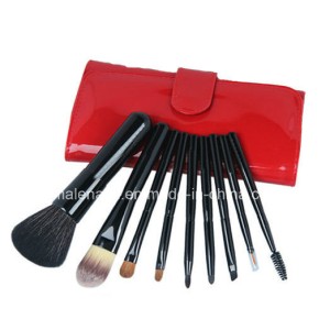 9PCS Portable Make up/Cosmetic Brush for Traveling