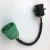 Import 9pin J1939 Adapter Cable Type 1 Black Connector to Type 2 Green Connector for Truck Diagnostic Tool and ELD GPS Trackers from China