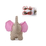 A571 Animal Toys Door Stop Plush Stuffed Cute Household Doorstop Foot Sand Elephant Stuffed Animal Door Stop