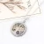 Import Abalone Shell Jewelry Necklace Attract Couples Womens Fashion Tree Of Life Pendants Copper Gold Plated Necklaces Pendant Custom from China