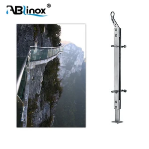 Ablinox Manufacturer Modern Design Stainless Steel Handrail Railing 304/316 Stainless Steel Handrails For Stairs