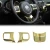 Import ABS Steering Wheel Buttons Cover Trim Car Interior decoration For 4 Door Jeep Wrangler JK &amp; Unlimited 2007-2017 from China