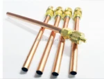 AC Check Charge Access Valve Brass Copper Parts refrigerator air conditioning