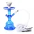 Import Acrylic LED Light Shisha Pipe Set Narguile Hookah With Chicha Plastic Hose Ceramic Tobacco Flavors Bowl Charcoal Tongs from China