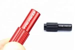 Adjustable Anodized Aluminum Alloy Regulator Variable Speed Bike Cable Bolt Bicycle Shift Derailleur Middle Section Screws