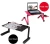 Import Adjustable Foldable Aluminium Laptop Folding Table for Bed with Double USB Cooling Fan and Mouse Pad for Ergonomic Lap Desk from China