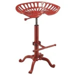 Adjustable Metal Stool Farmhouse Tractor Seat Bar Stool