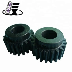 Affordable professional design stainless steel cast iron custom industrial straight spur gear